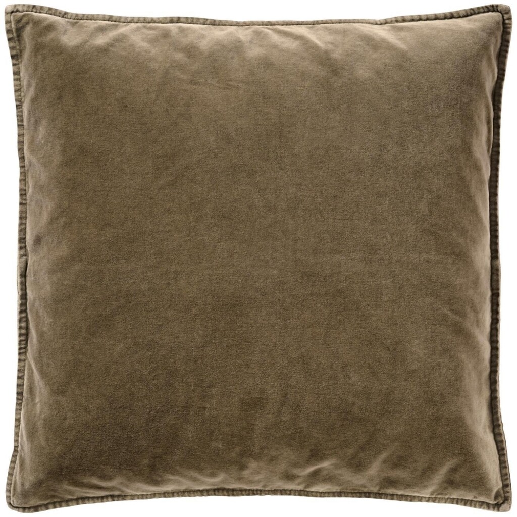 Kissenbezug Velour quadratisch