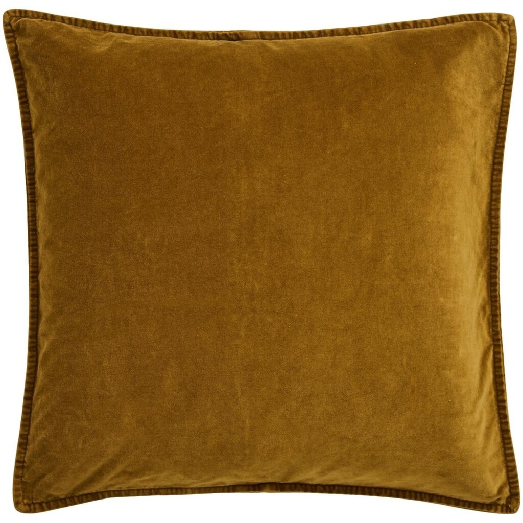 Kissenbezug Velour quadratisch