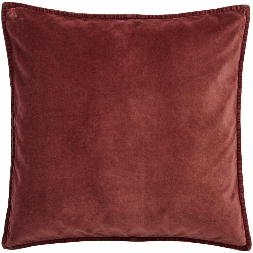 Kissenbezug Velour quadratisch