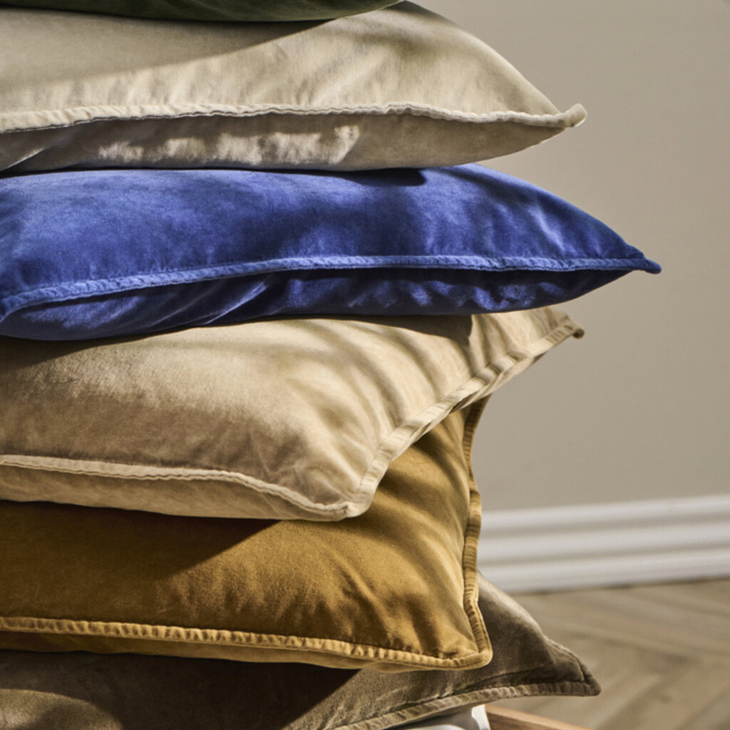 IB Laursen Kissenbezug Velour quadratisch online kaufen bei SKANDEKO (Ansicht 2)