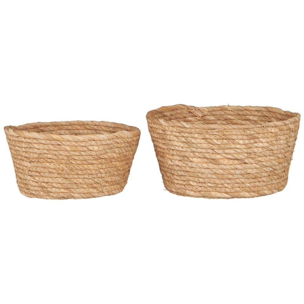 IB Laursen Korbsatz 2er Set aus Seegras online kaufen bei SKANDEKO