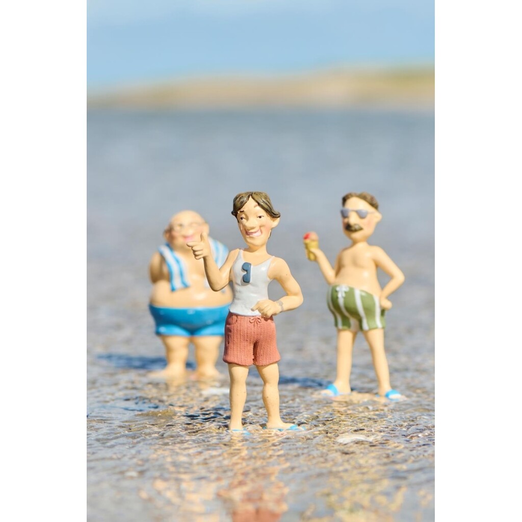 IB Laursen Dekofigur Strandkönig – Männer in Badebekleidung