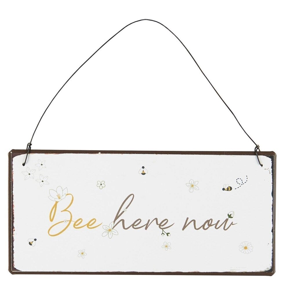 IB Laursen Metallschild Bee here now online kaufen bei SKANDEKO