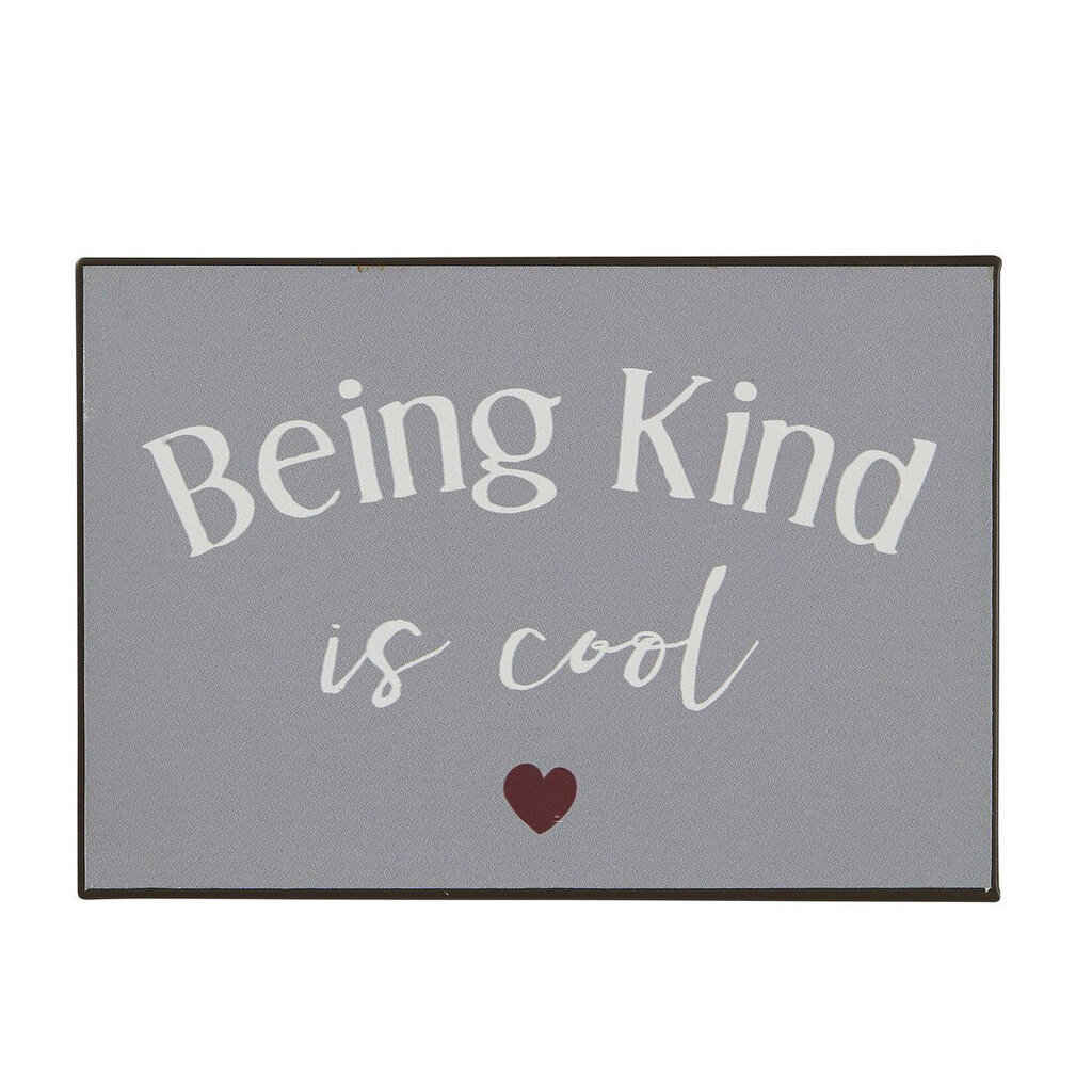 IB Laursen Metallschild Being kind is cool online kaufen bei SKANDEKO