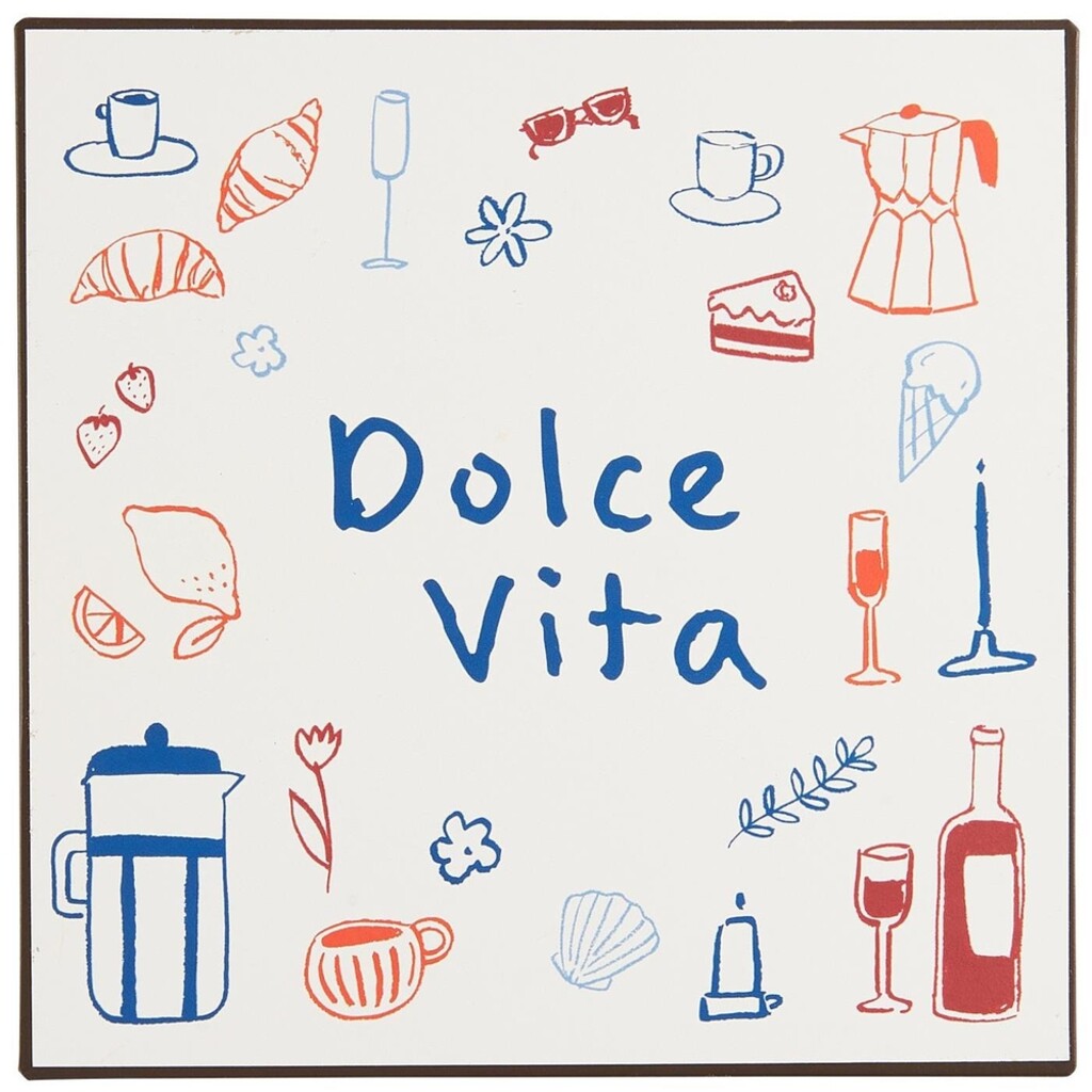 IB Laursen Metallschild Dolce Vita online kaufen bei SKANDEKO
