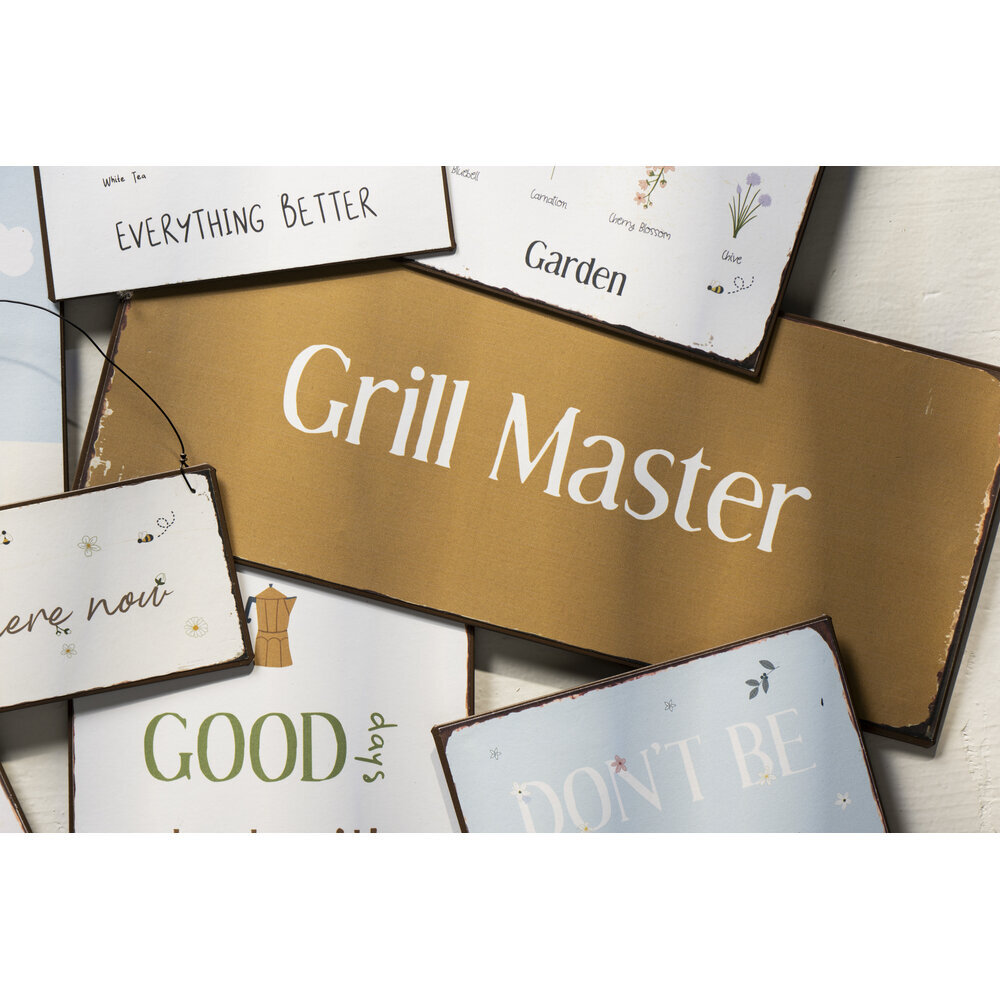 IB Laursen Metallschild Grill Master online kaufen bei SKANDEKO (Ansicht 2)