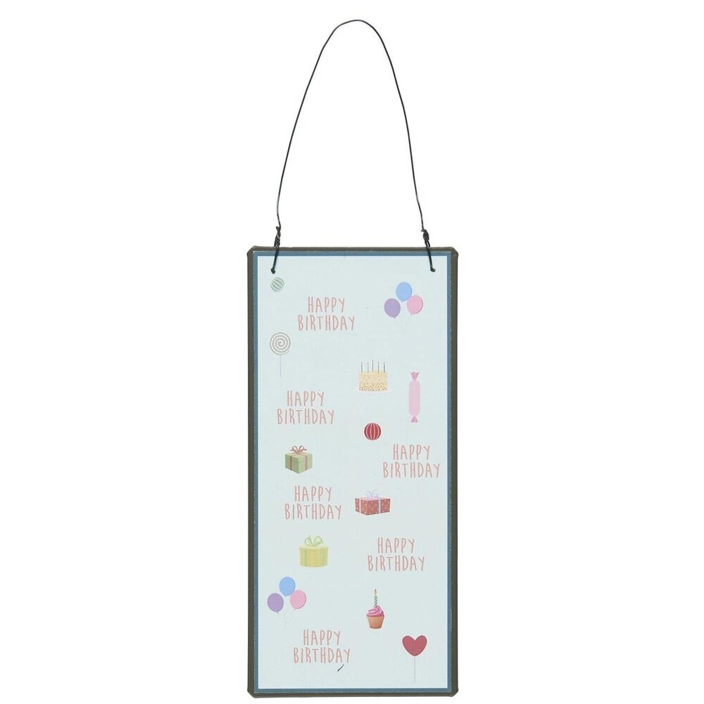IB Laursen Metallschild Happy Birthday online kaufen bei SKANDEKO