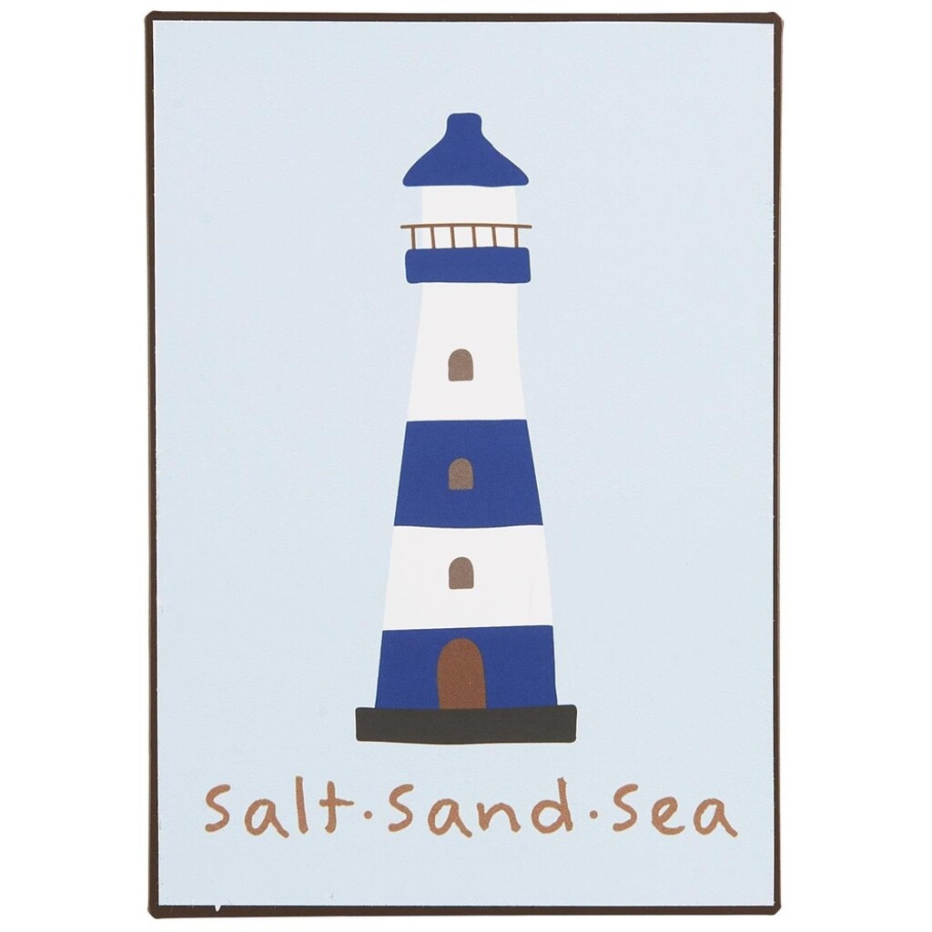 IB Laursen Metallschild Salt Sand Sea online kaufen bei SKANDEKO