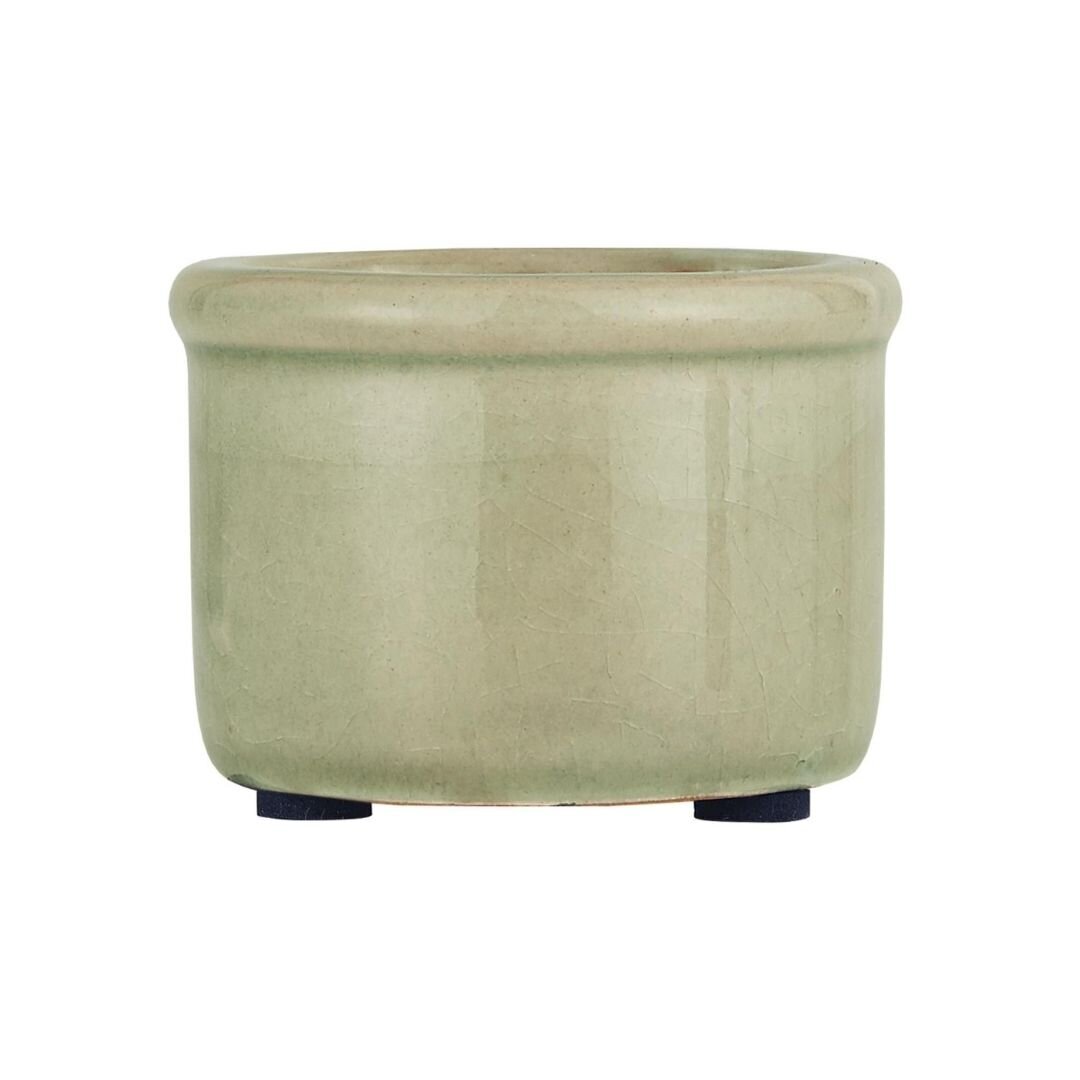 IB Laursen Mini Blumentopf Hilda mit krakelierter Oberfläche online kaufen bei SKANDEKO