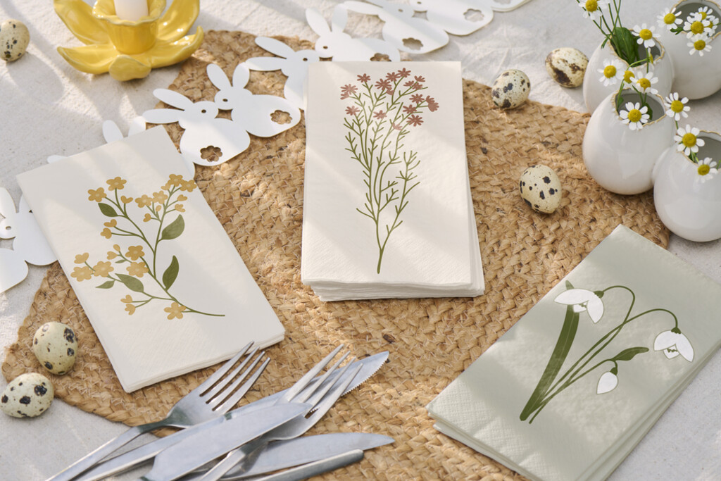 IB Laursen Papierserviette Frühlingsblumen 16er-Set online kaufen bei SKANDEKO (Ansicht 2)