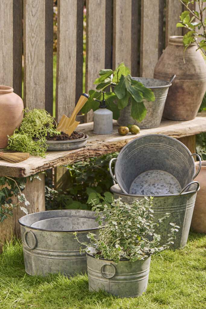 IB Laursen Pflanztöpfe 3er Set mit Henkeln Urban Garden online kaufen bei SKANDEKO (Ansicht 2)