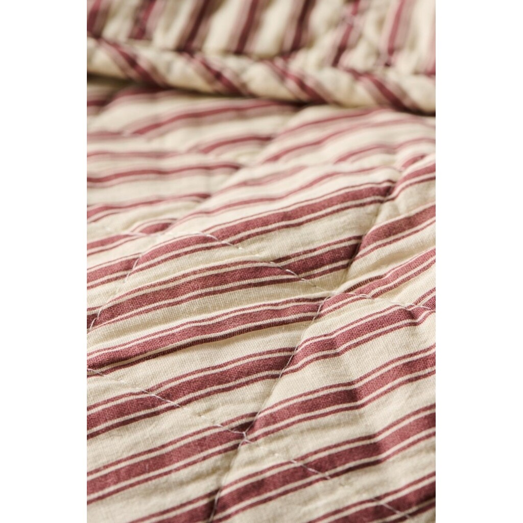 Quilt Sand mit Streifen