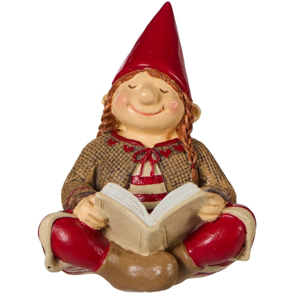 IB Laursen Ribenisserne Wichtel-Figur Signe mit Weihnachtsbuch online kaufen bei SKANDEKO