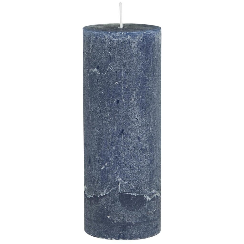 Rustikale Kerze Stumpenkerze Ø 6,8 cm