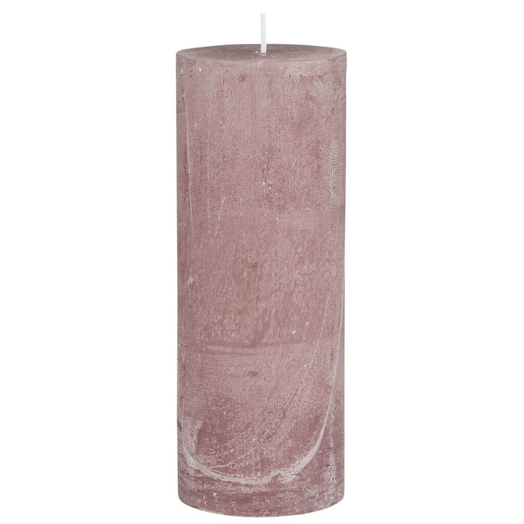 Rustikale Kerze Stumpenkerze Ø 6,8 cm