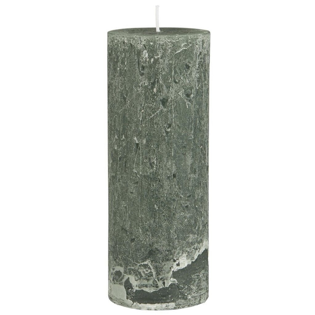 Rustikale Kerze Stumpenkerze Ø 6,8 cm