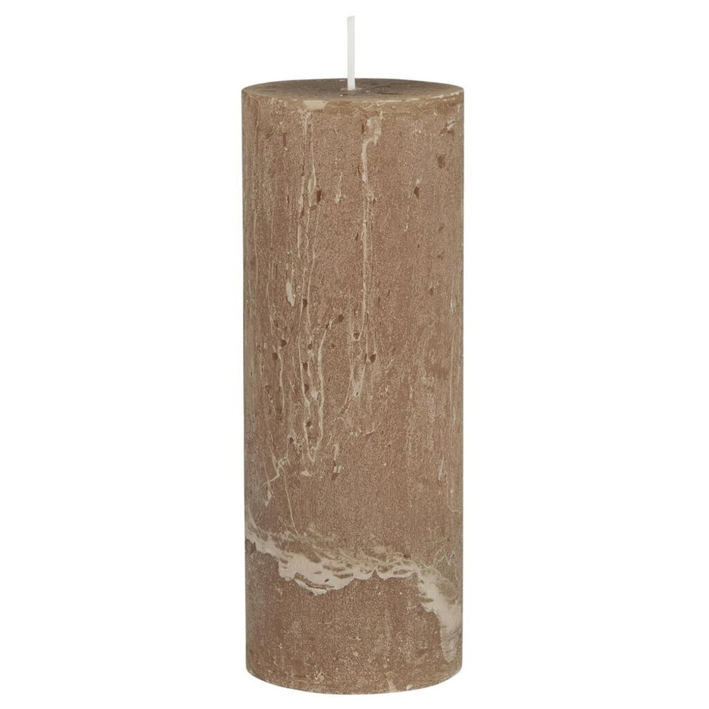 Rustikale Kerze Stumpenkerze Ø 6,8 cm