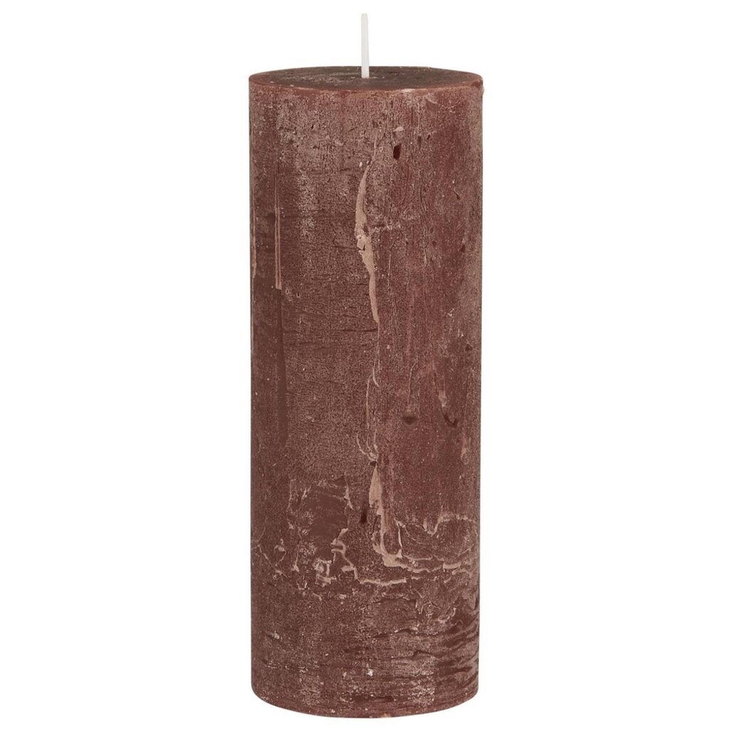 Rustikale Kerze Stumpenkerze Ø 6,8 cm