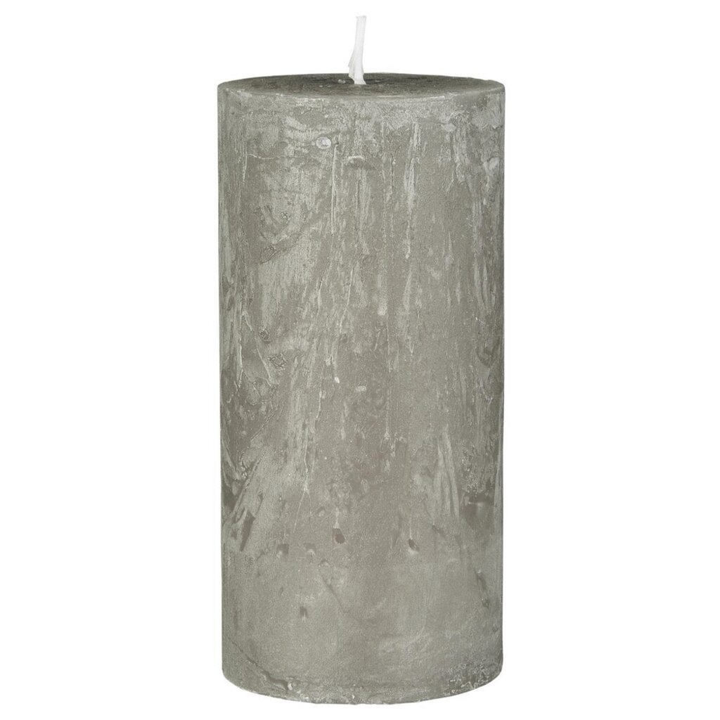 Rustikale Kerze Stumpenkerze Ø 6,8 cm