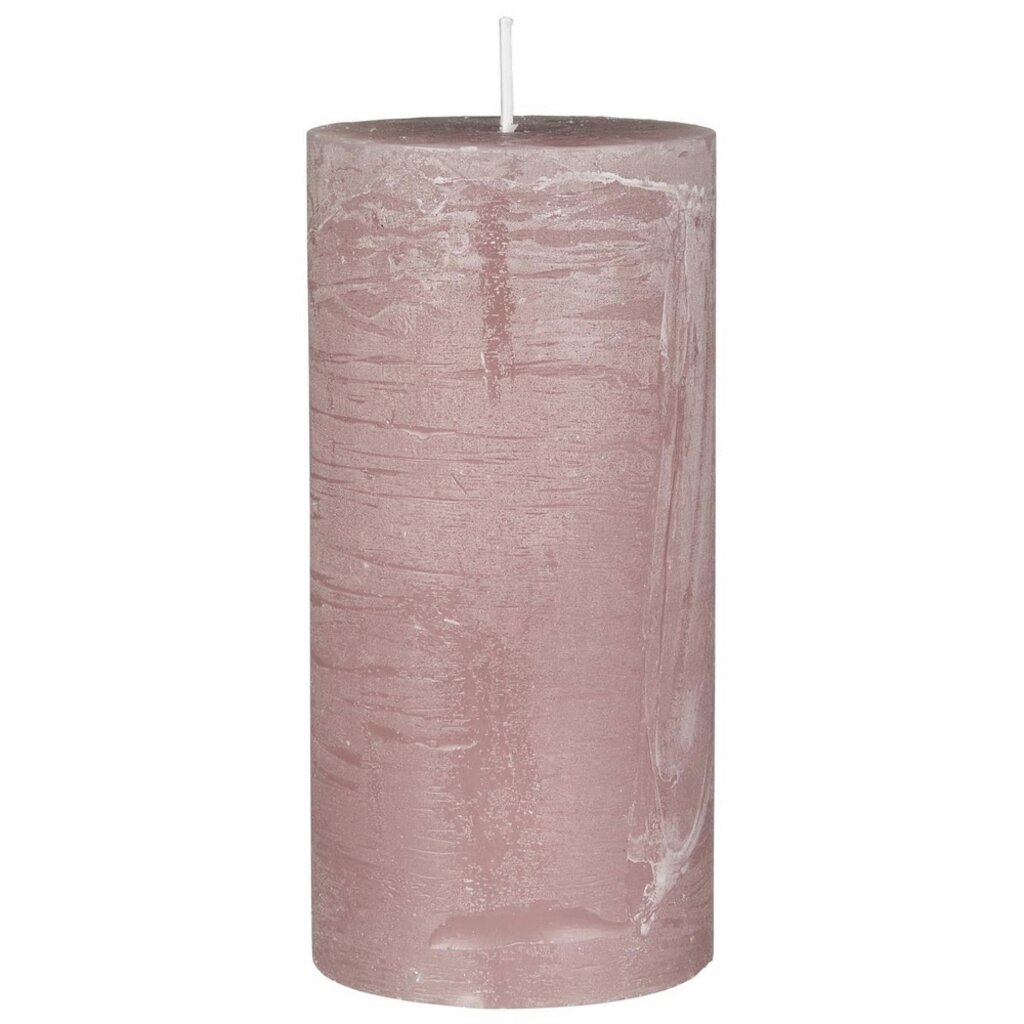 Rustikale Kerze Stumpenkerze Ø 6,8 cm