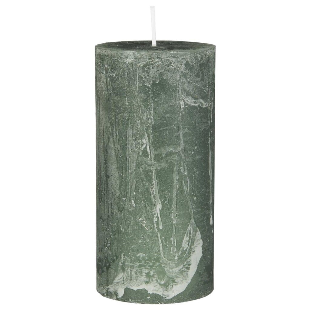 Rustikale Kerze Stumpenkerze Ø 6,8 cm