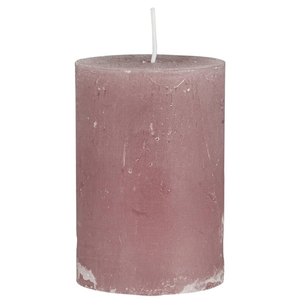 Rustikale Kerze Stumpenkerze Ø 6,8 cm