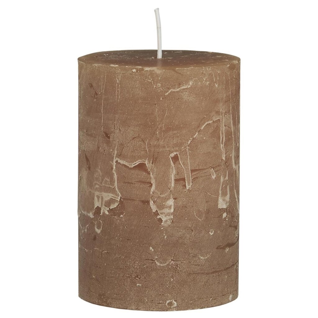 Rustikale Kerze Stumpenkerze Ø 6,8 cm