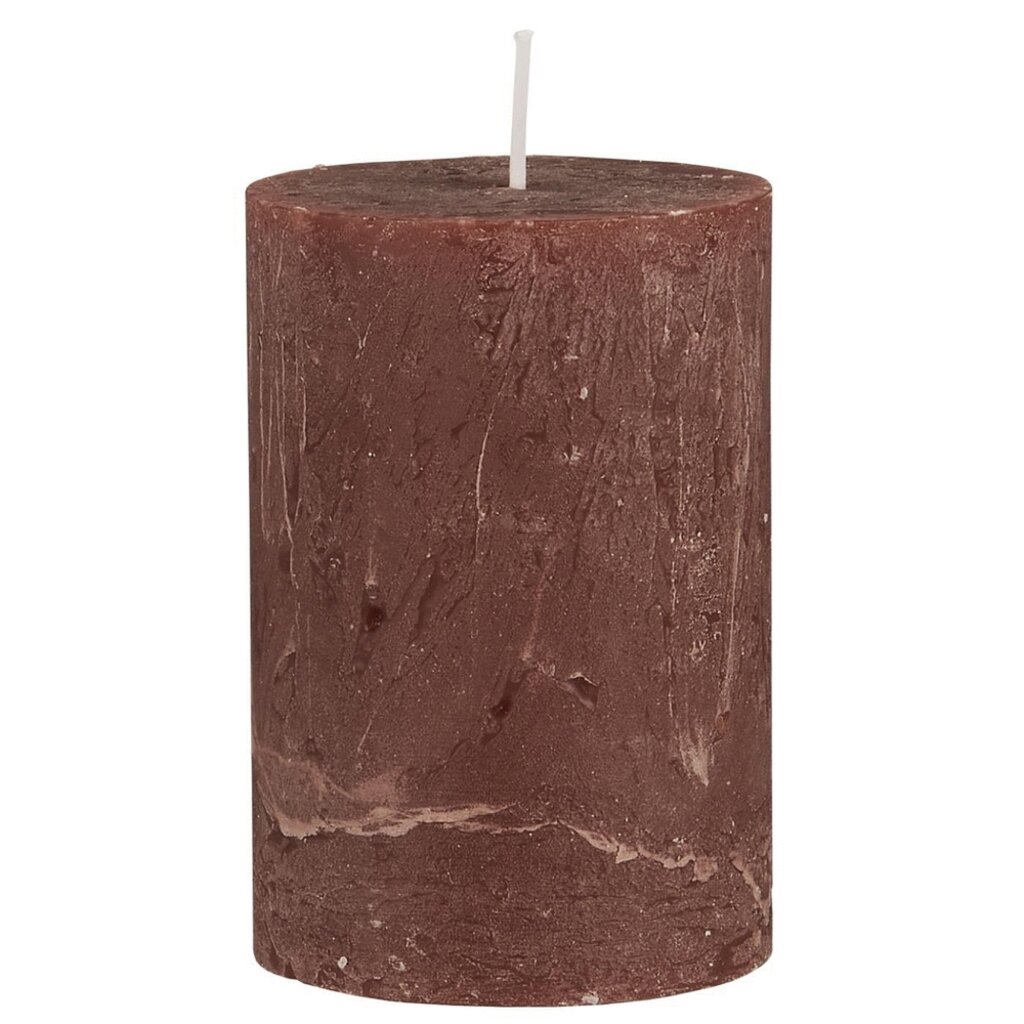 Rustikale Kerze Stumpenkerze Ø 6,8 cm