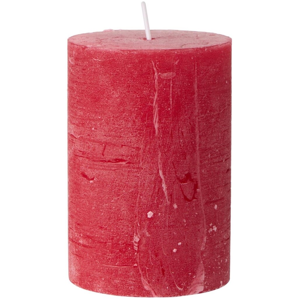 Rustikale Kerze Stumpenkerze Ø 6,8 cm