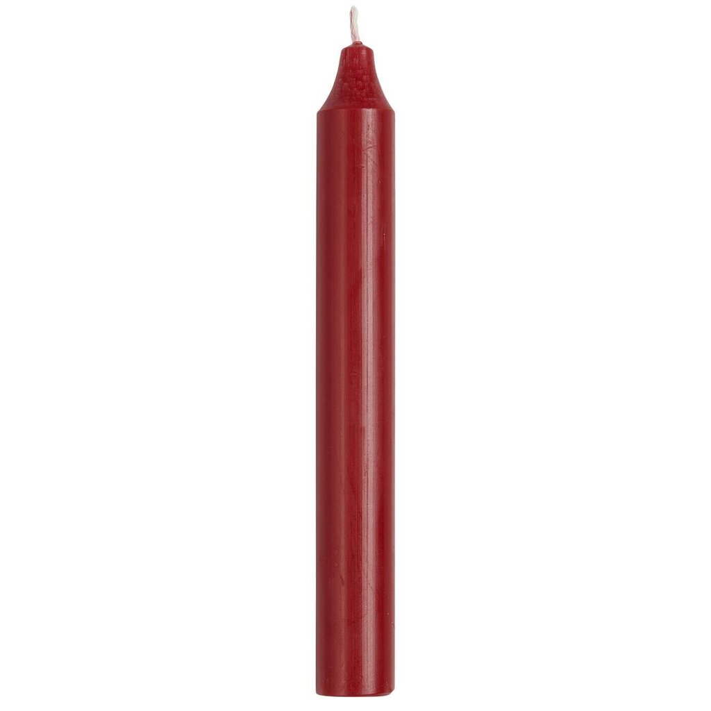 Rustikale Stabkerze 18 cm | Ø 2,2 cm