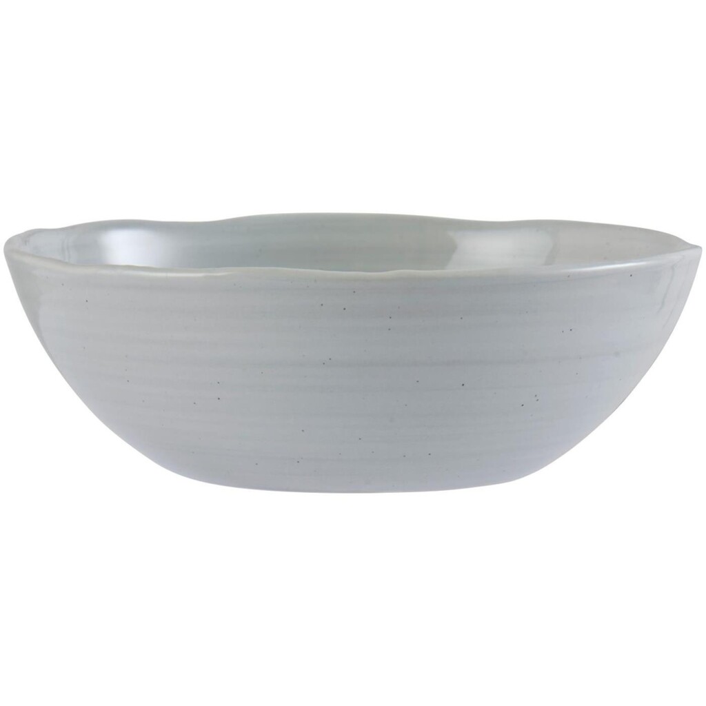 IB Laursen Steingut-Schale Grey Waves online kaufen bei SKANDEKO