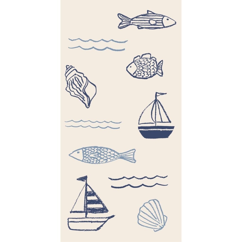 IB Laursen Serviette 10x20 cm auf dem Meer online kaufen bei SKANDEKO