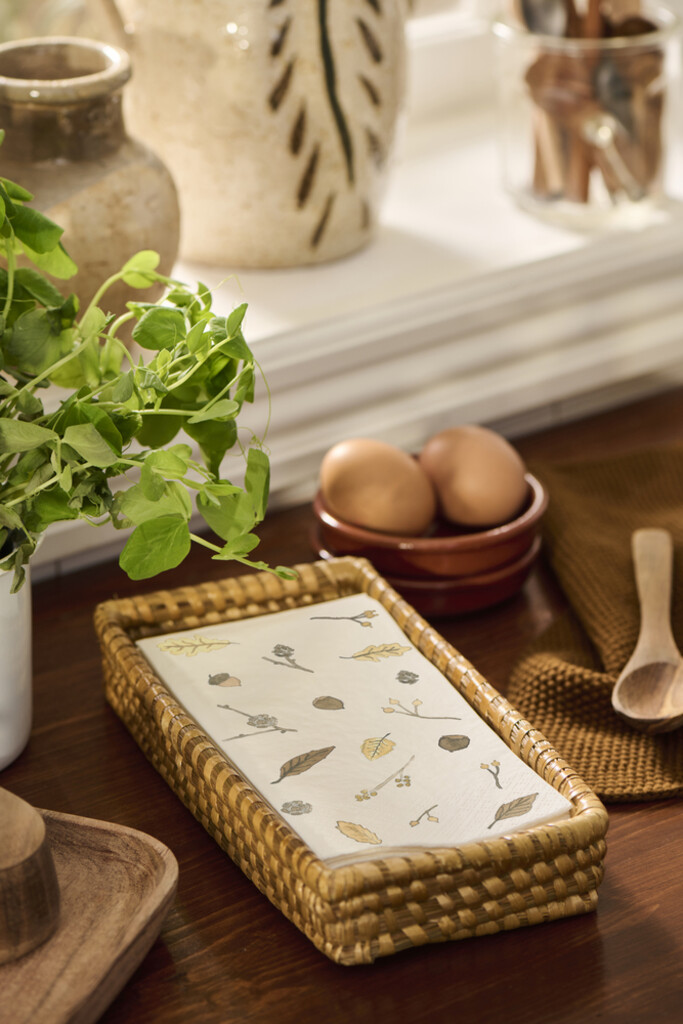 IB Laursen Serviette mit Herbstblättern 16 Stck online kaufen bei SKANDEKO (Ansicht 2)