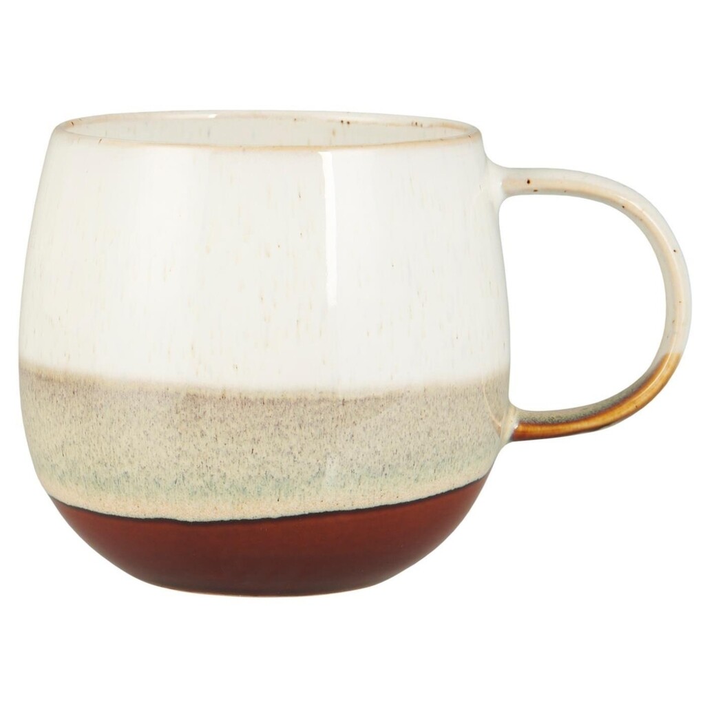 Steingut Tasse Agneta mit Muster