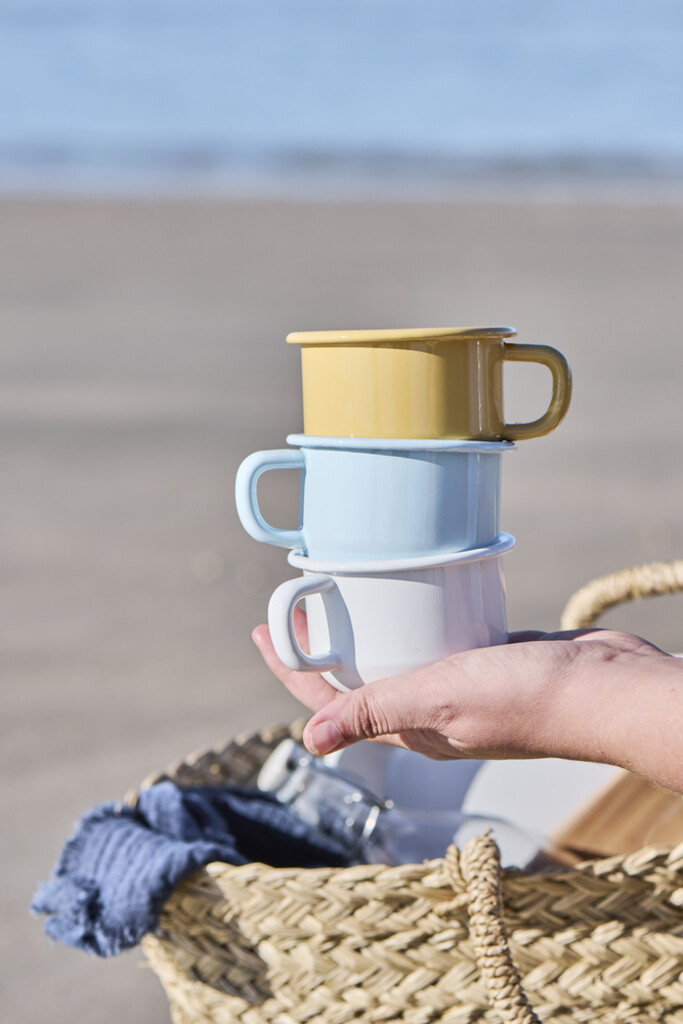 IB Laursen Tasse Emaille flach online kaufen bei SKANDEKO (Ansicht 2)