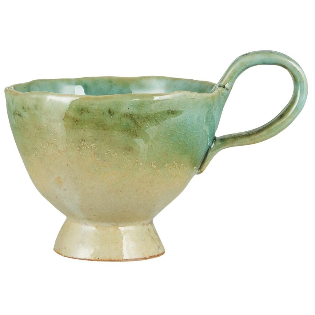 IB Laursen Tasse mit Henkel Ocean Green online kaufen bei SKANDEKO