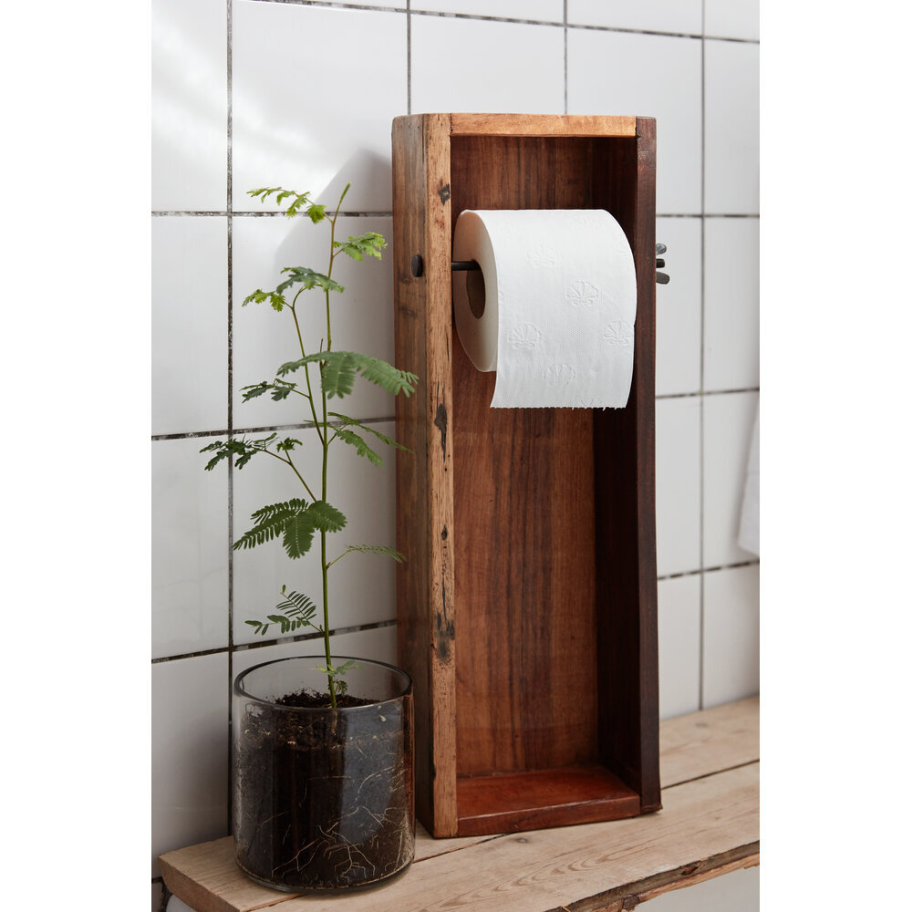 IB Laursen Toilettenpapier Halter aus Holz UNIKA Shaker online kaufen bei SKANDEKO (Ansicht 2)