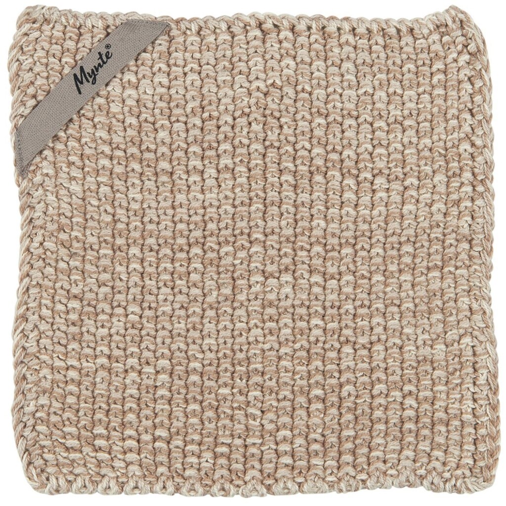 Topflappen Mynte gestrickt