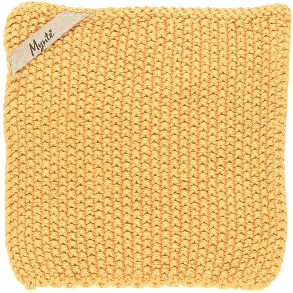 Topflappen Mynte gestrickt