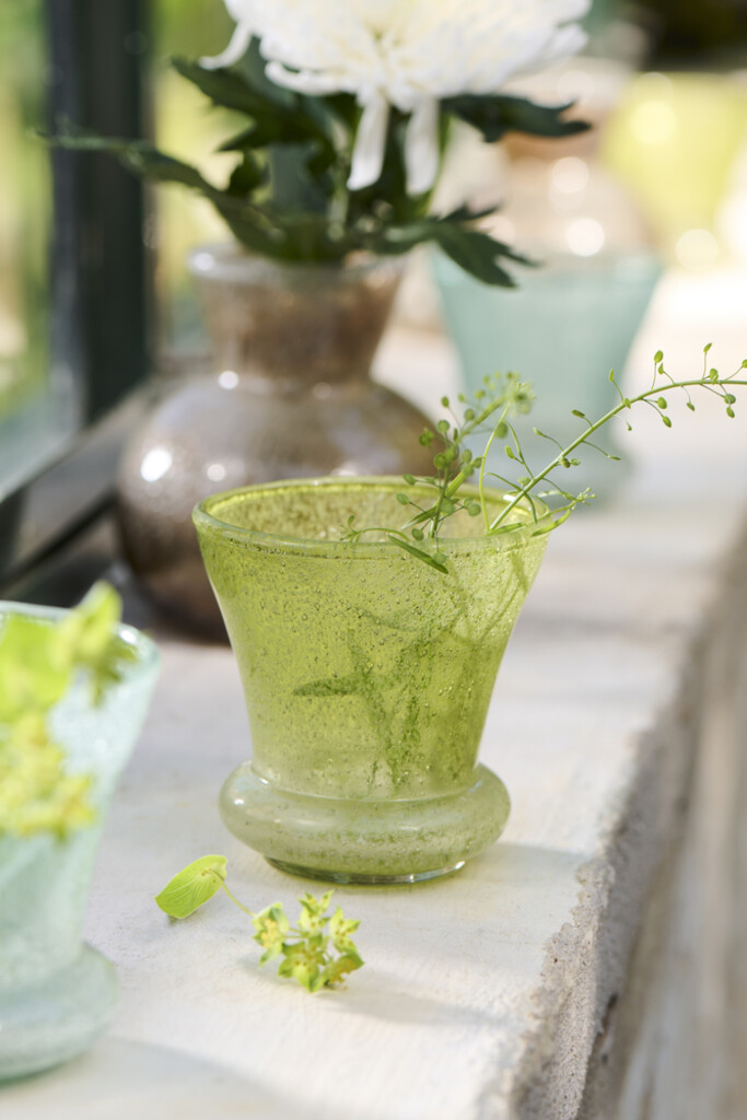IB Laursen Vase mit Mundgeblasenen Bläschen online kaufen bei SKANDEKO (Ansicht 2)