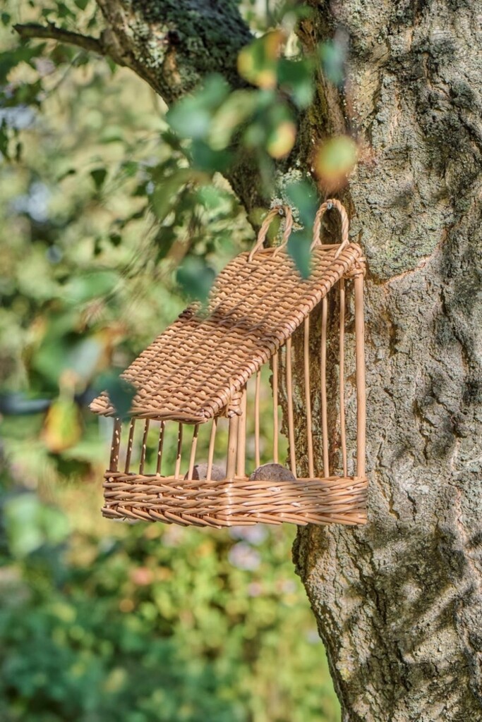 IB Laursen Vogelfutterhaus aus Weide für Wandmontage online kaufen bei SKANDEKO (Ansicht 2)