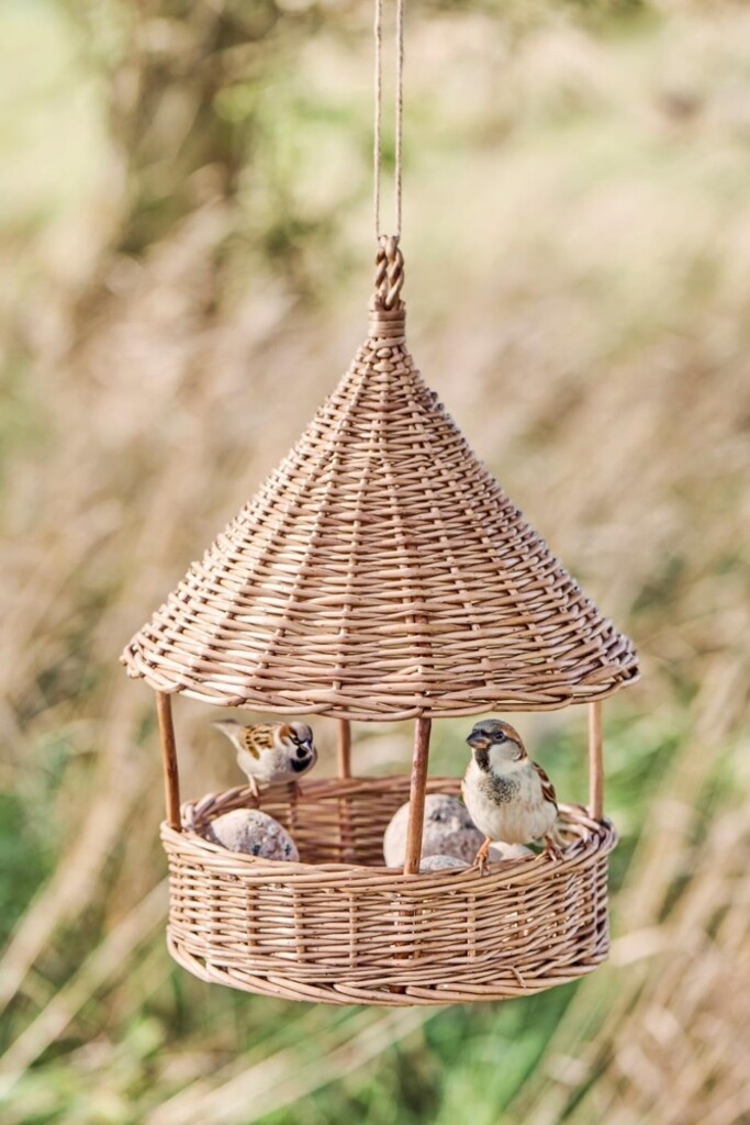 IB Laursen Vogelfutterhaus aus Weide zum Hängen online kaufen bei SKANDEKO (Ansicht 2)