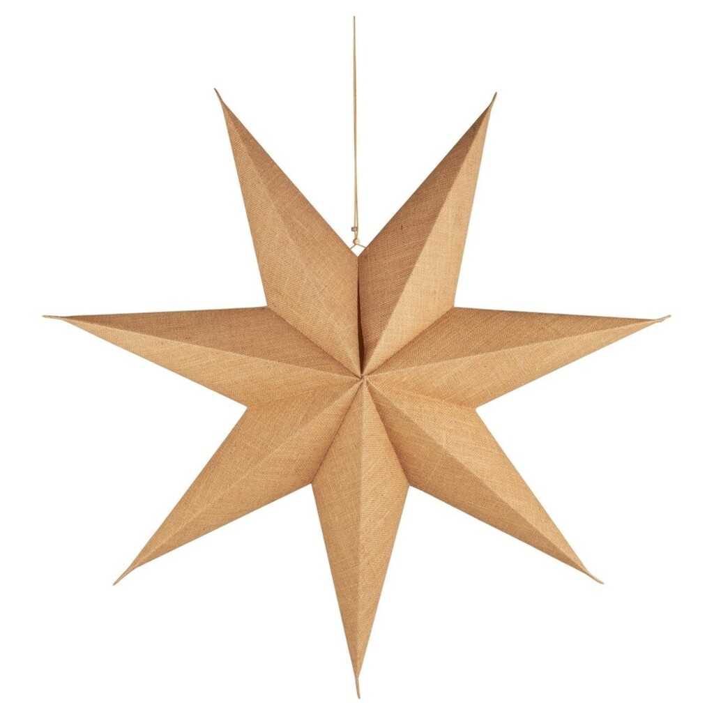 IB Laursen Weihnachtsdeko Stern Stella aus Jute online kaufen bei SKANDEKO