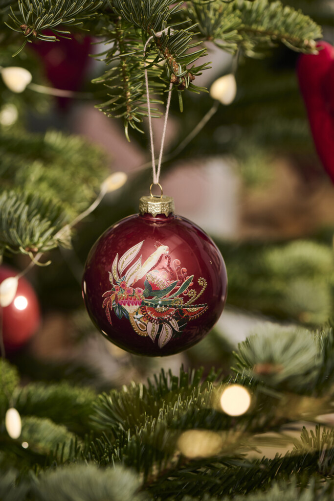 IB Laursen Weihnachtskugel 2er-Set mit Papageienmotive online kaufen bei SKANDEKO (Ansicht 2)