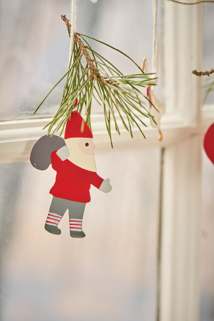 IB Laursen Weihnachtsmann Aufhänger aus Metall online kaufen bei SKANDEKO (Ansicht 2)