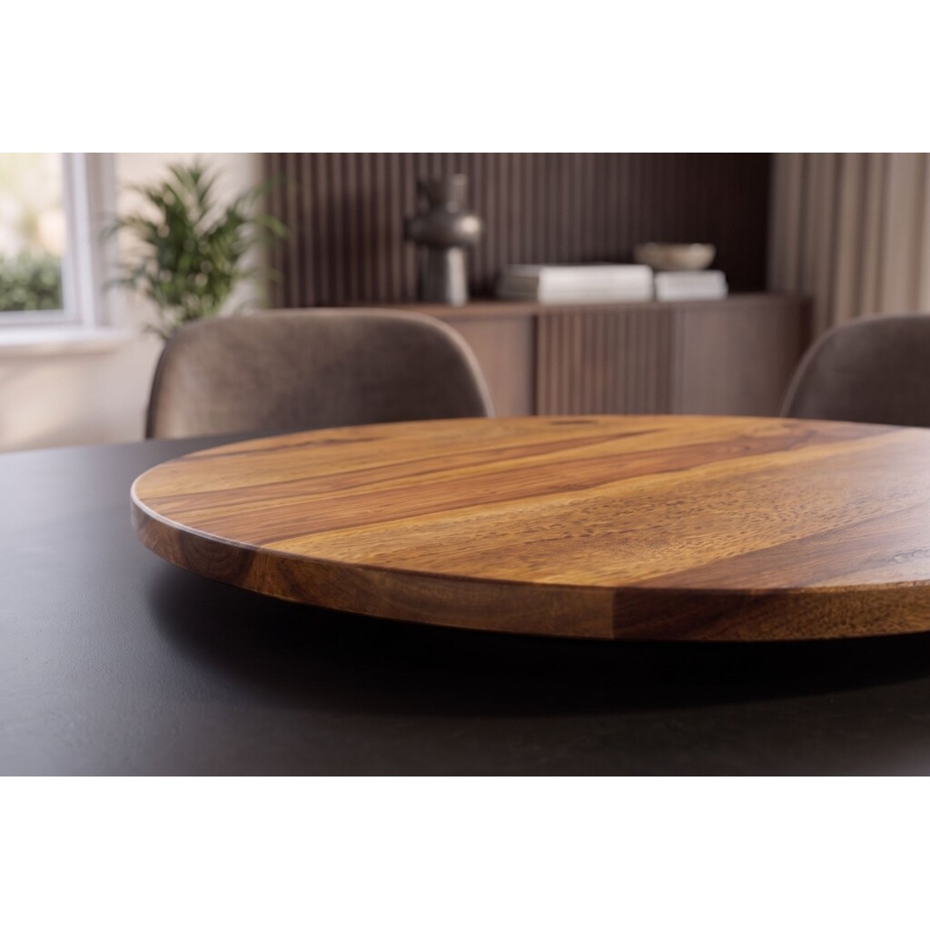 Drehteller MAKASSAR 50 cm 360° aus Holz