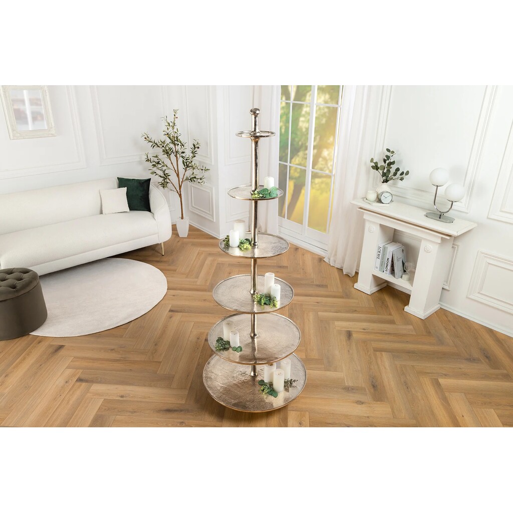 Etagere Abstract XL mit 6 Tabletts