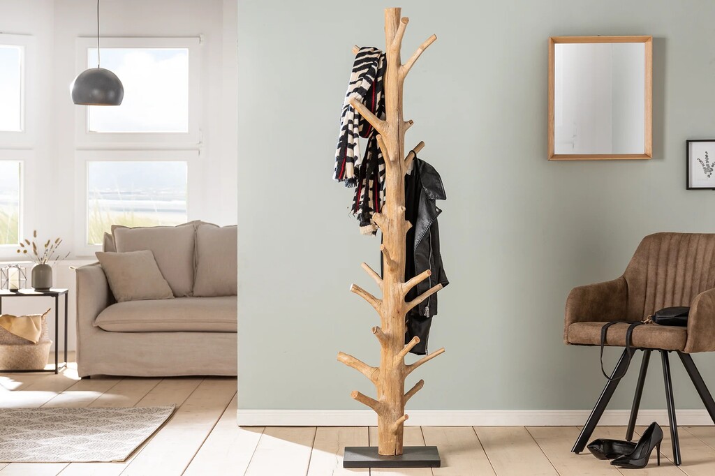 Invicta Interior Garderobenständer Tree Mangostanholz online kaufen bei SKANDEKO (Ansicht 2)