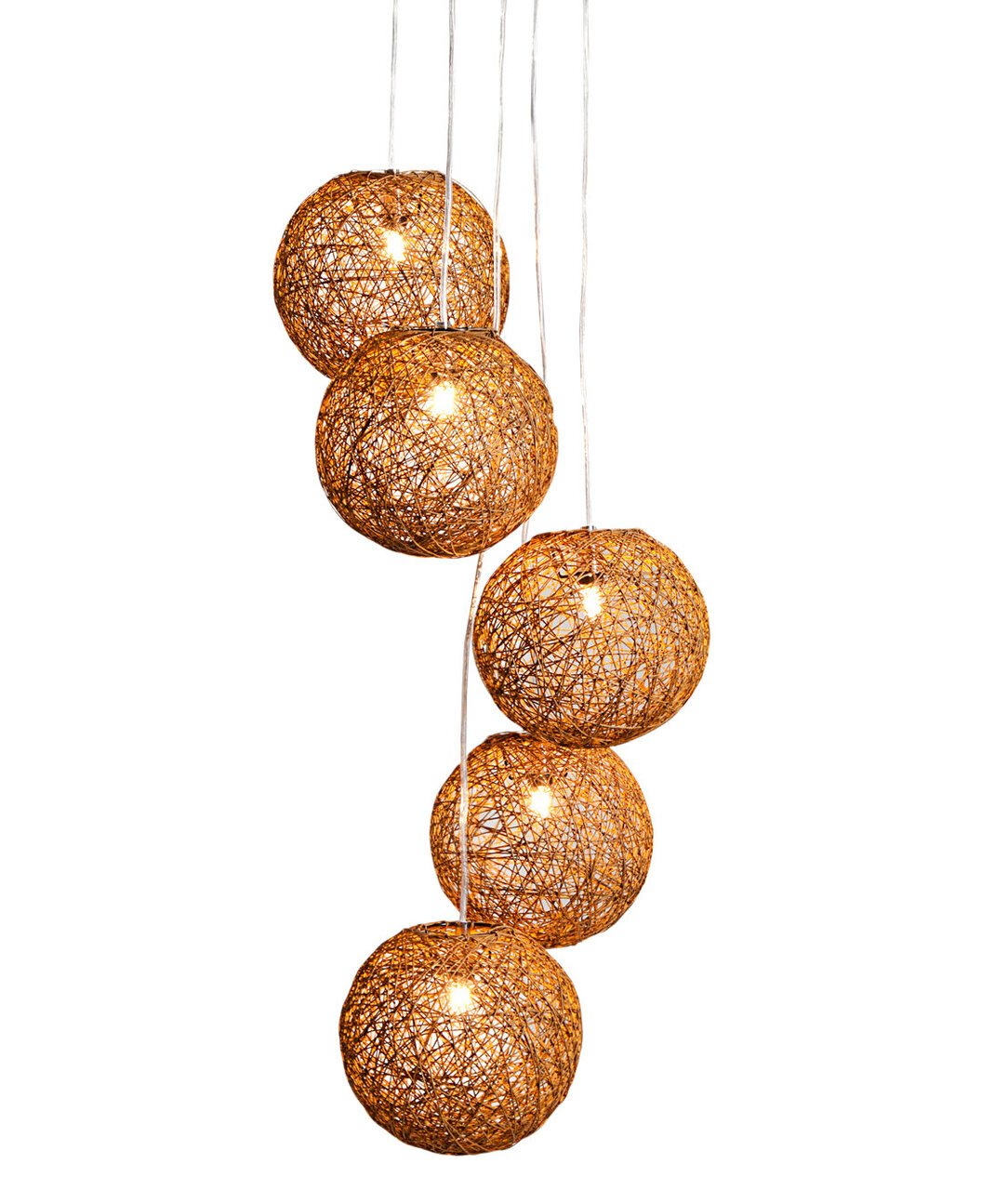 Invicta Interior Hängeleuchte Cocooning Pearls 5er online kaufen bei SKANDEKO