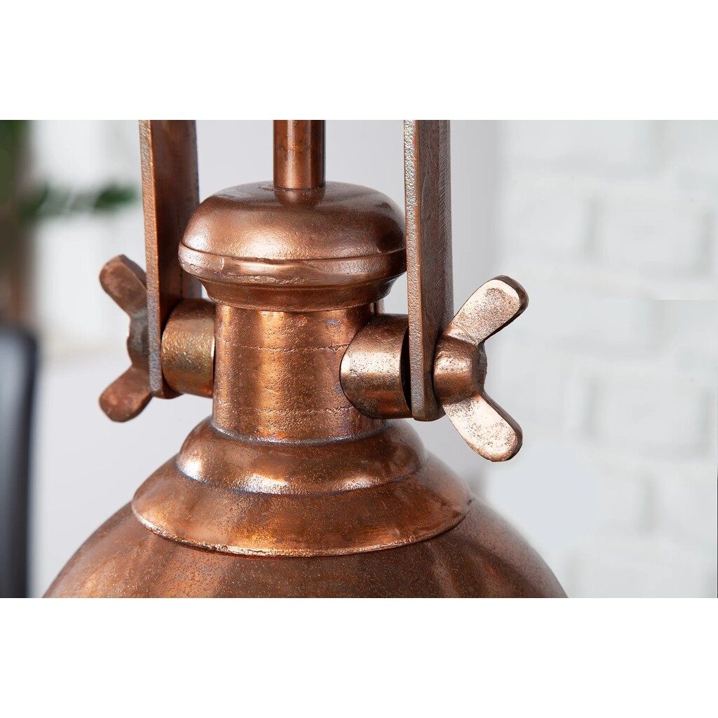Pendelleuchte Industrial Kupfer meliert